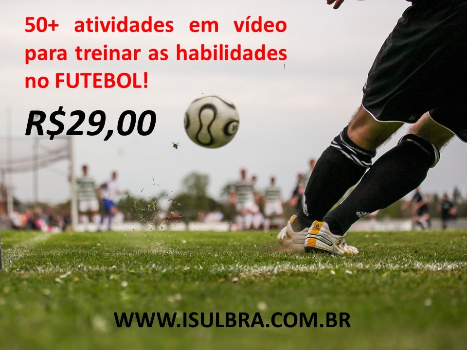 Curso para 50+ atividades em vídeo para habilidades no futebol 