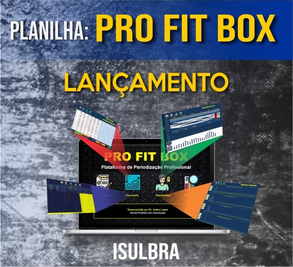 Curso para PLANILHA PRO FIT BOX - PERIODIZAÇÃO PROFISSIONAL